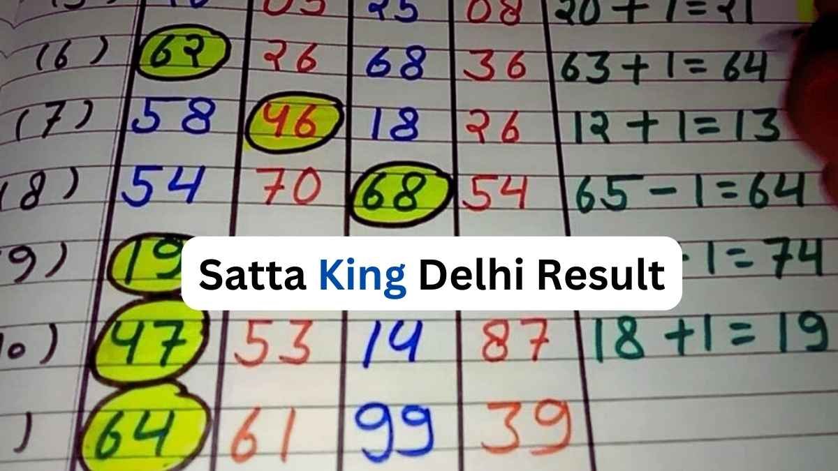 satta king delhi result